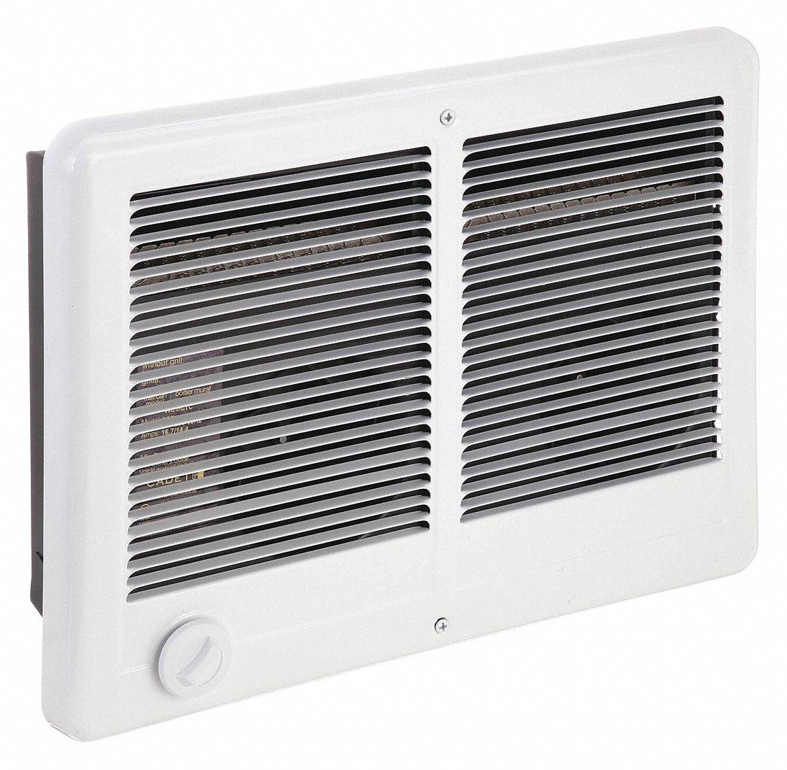 Cadet, 3,000w 4,000w, 240v Ac, Recessed Electric Wall-mount Heater 