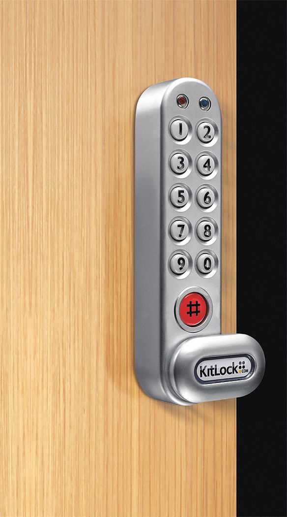 Antimicrobial Coated Locker Lock: Lockers and Cabinets, Keypad, Security, Thumb Turn