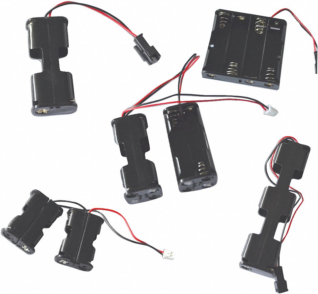 CODELOCKS Battery Holder, For Use With Mfr No. CL5000, Powder Coated