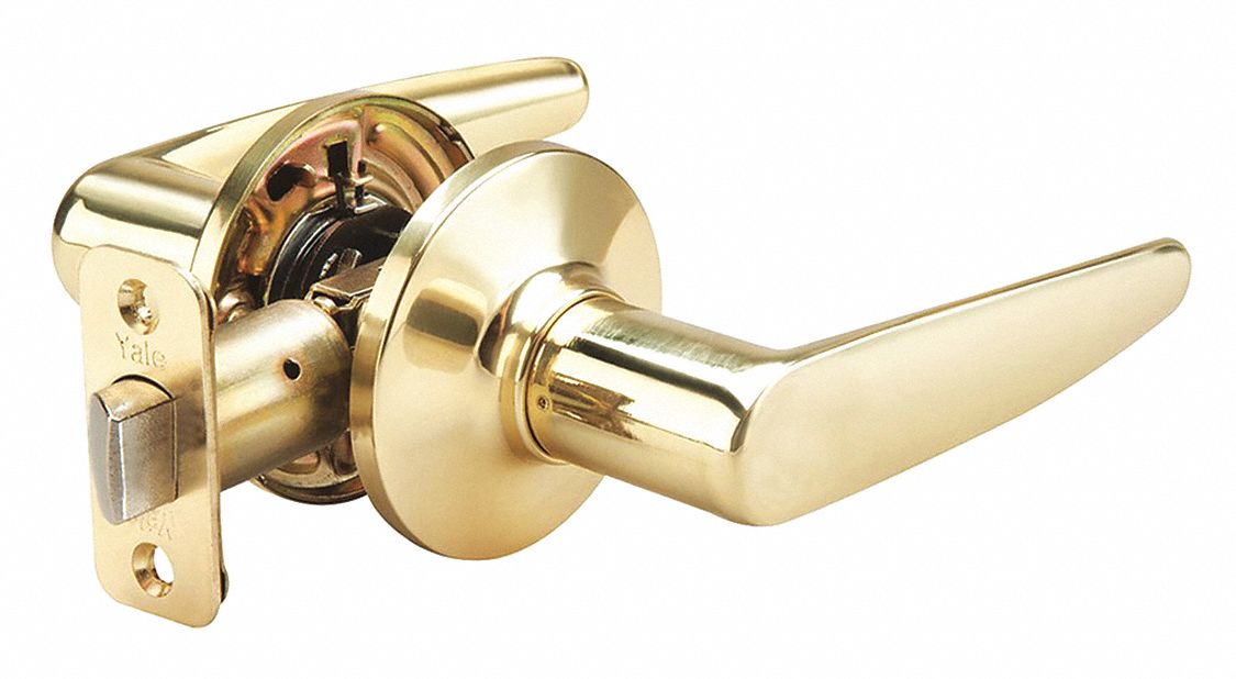 Door Lockset: Dummy Lever Locksets, Brass