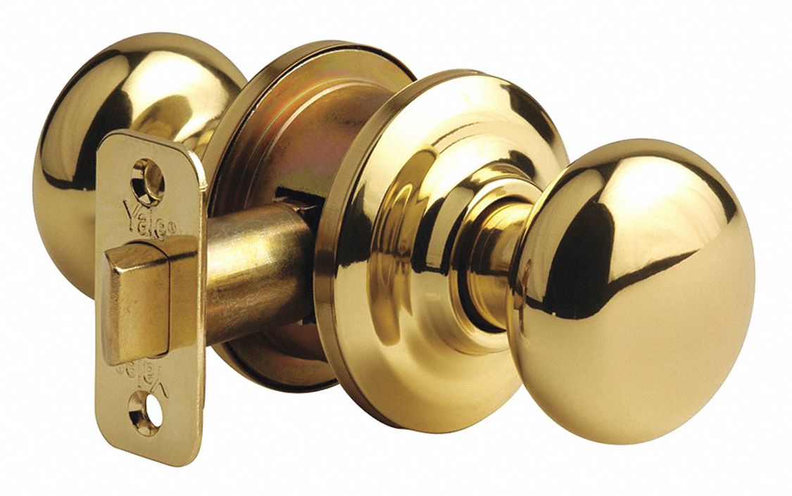Door Lockset: Brass