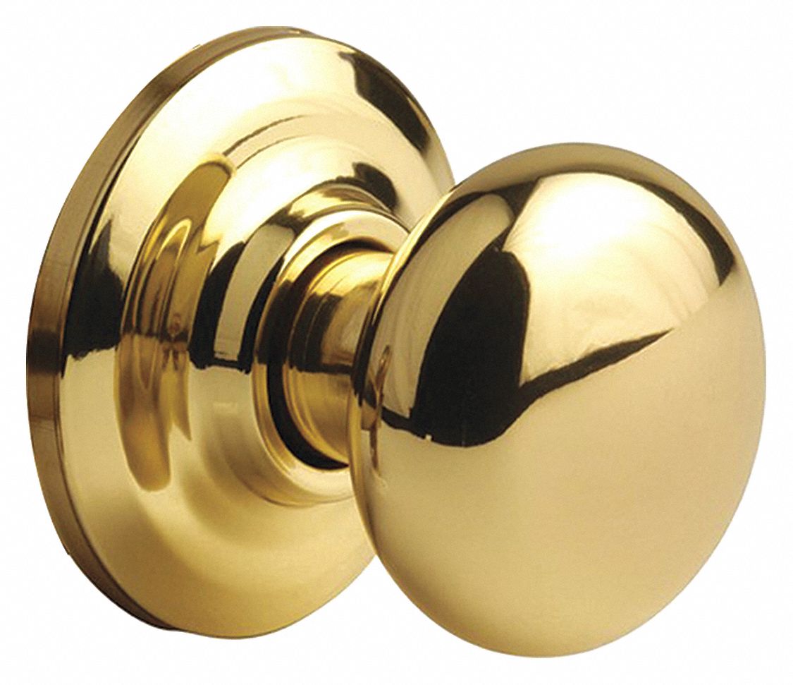 Door Lockset: Dummy Knob Locksets, Brass