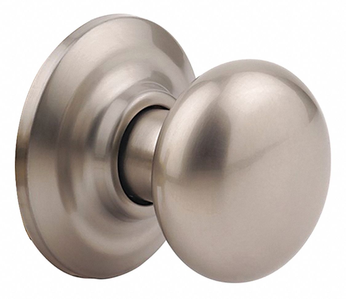 Door Lockset: Dummy Knob Locksets, Nickel