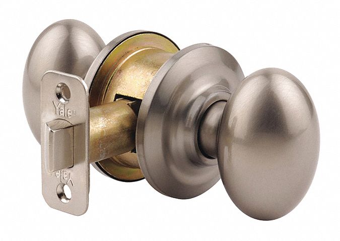 Door Lockset: Dummy Knob Locksets, Nickel