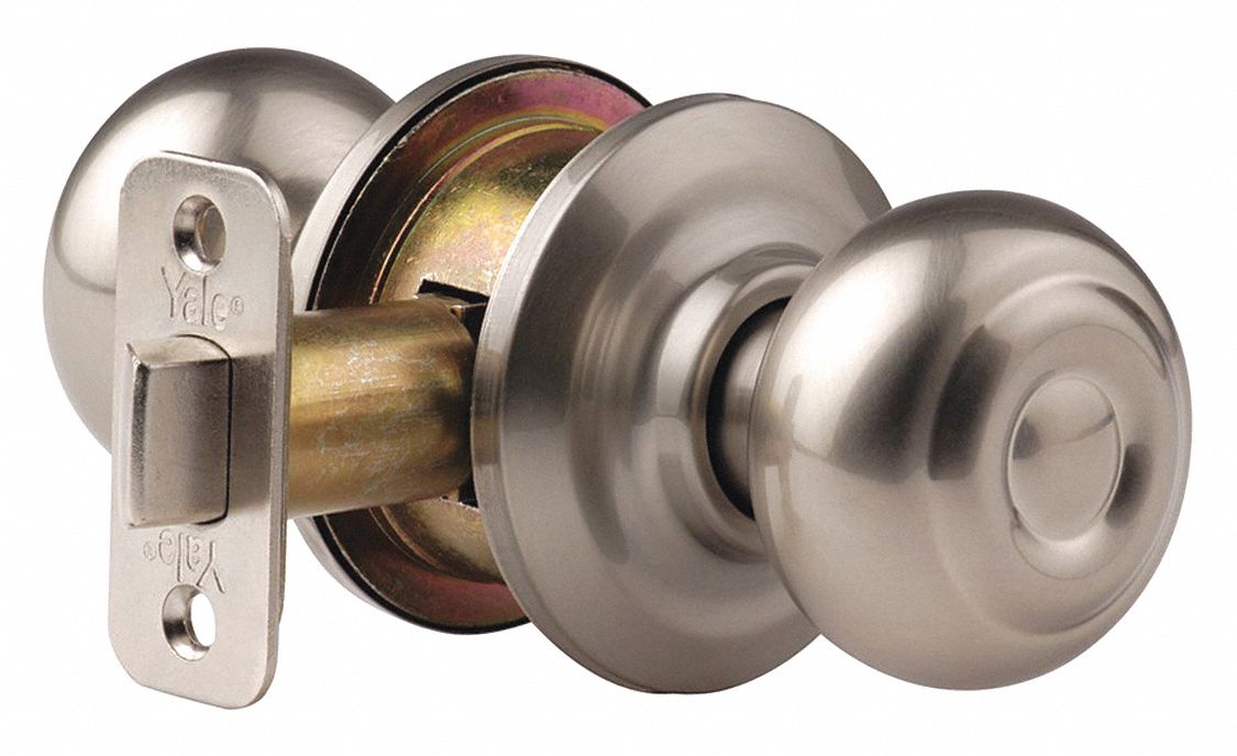 Door Lockset: Dummy Knob Locksets, Nickel