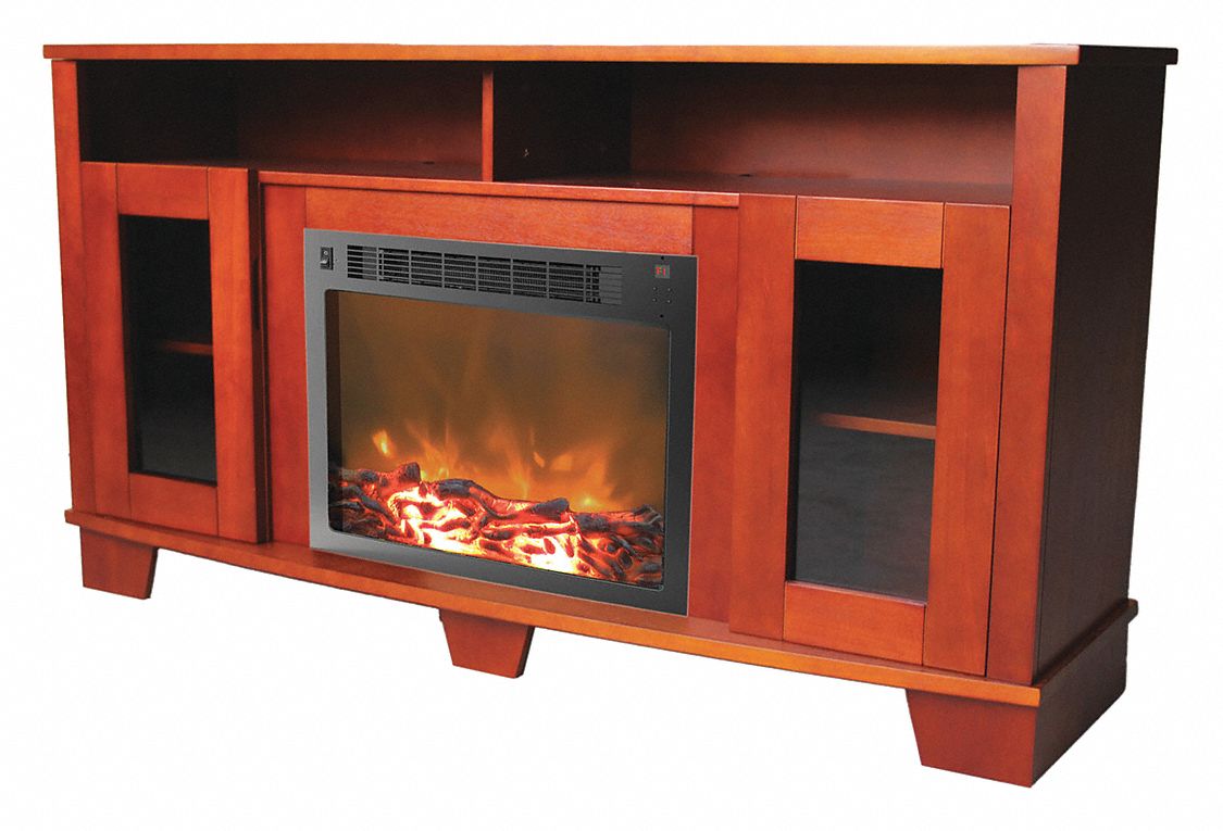 Cambridge Fireplace Mantel With Fireplace Insert Fireplace Mantel