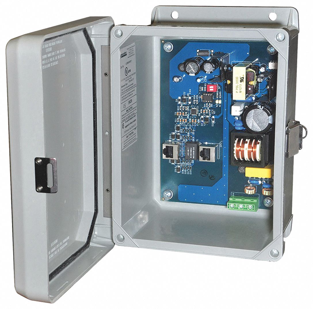 PoE Injector, Midspan Port, 9-19/64" H