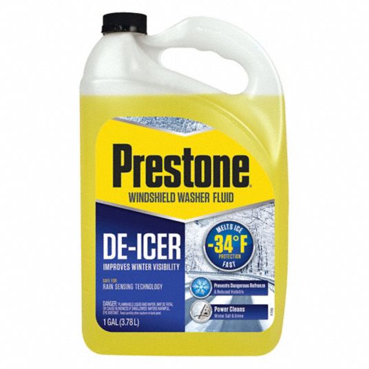 Prestone Windshield De-Icer: Ready To Use - Premixed, Windshield