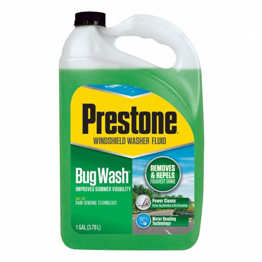 Prestone As657 Bug Wash Windshield Washer Fluid 1 Gallon