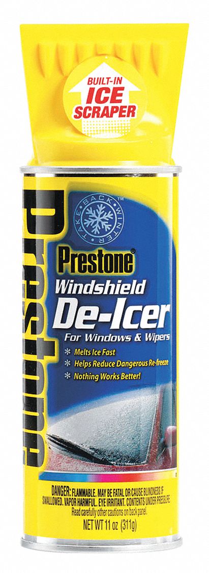 Prestone 11 oz. Spray-On De-Icer - Prevents Re-Freezing, -50F Minimum  Working Temperature, Aerosol Application Method in the Spray-On De-Icer  department at