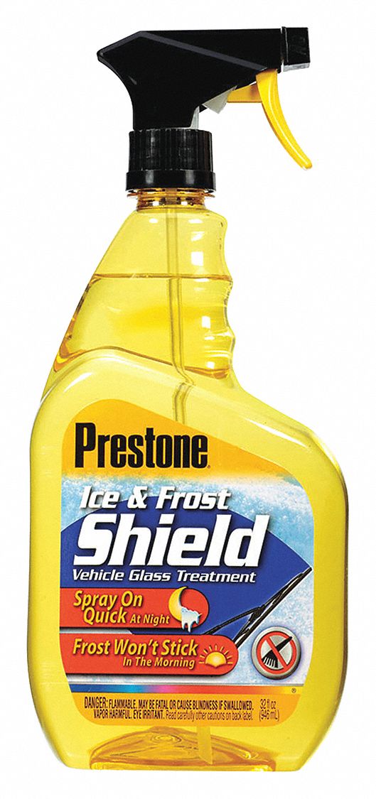 prestone windshield de-icer spray — wade.