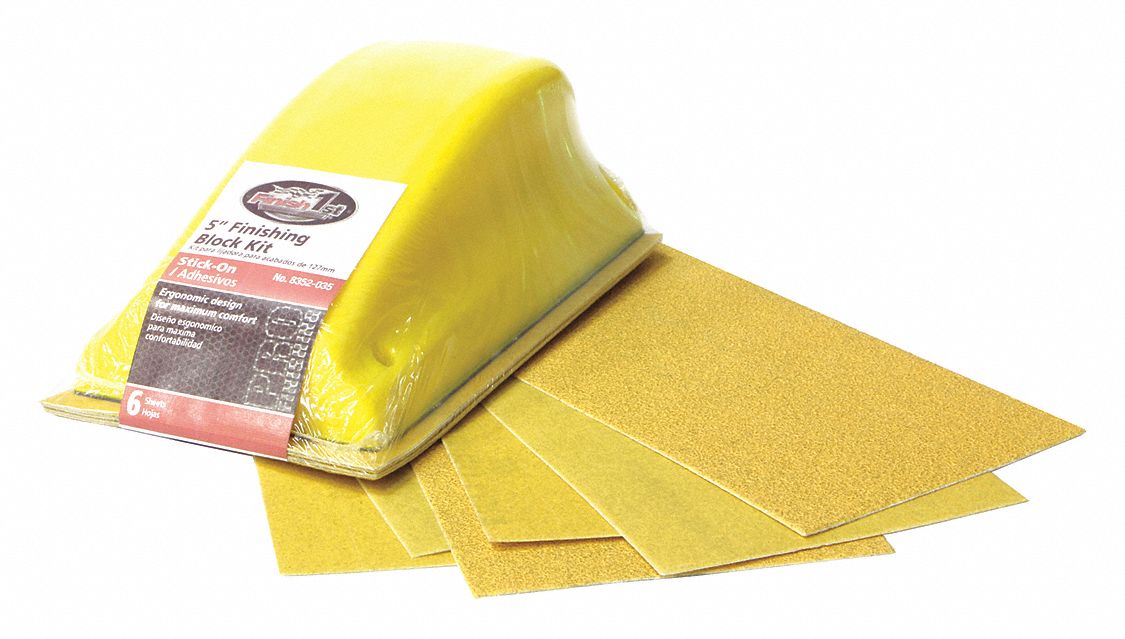 Finishing Block Kit, 5-1/4"L x 3"W