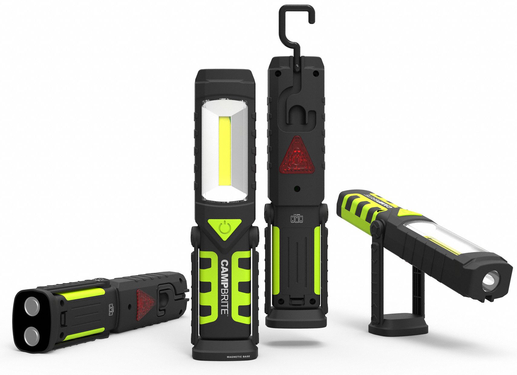 GRAINGER APPROVED General Purpose LED Handheld Flashlight, Plastic