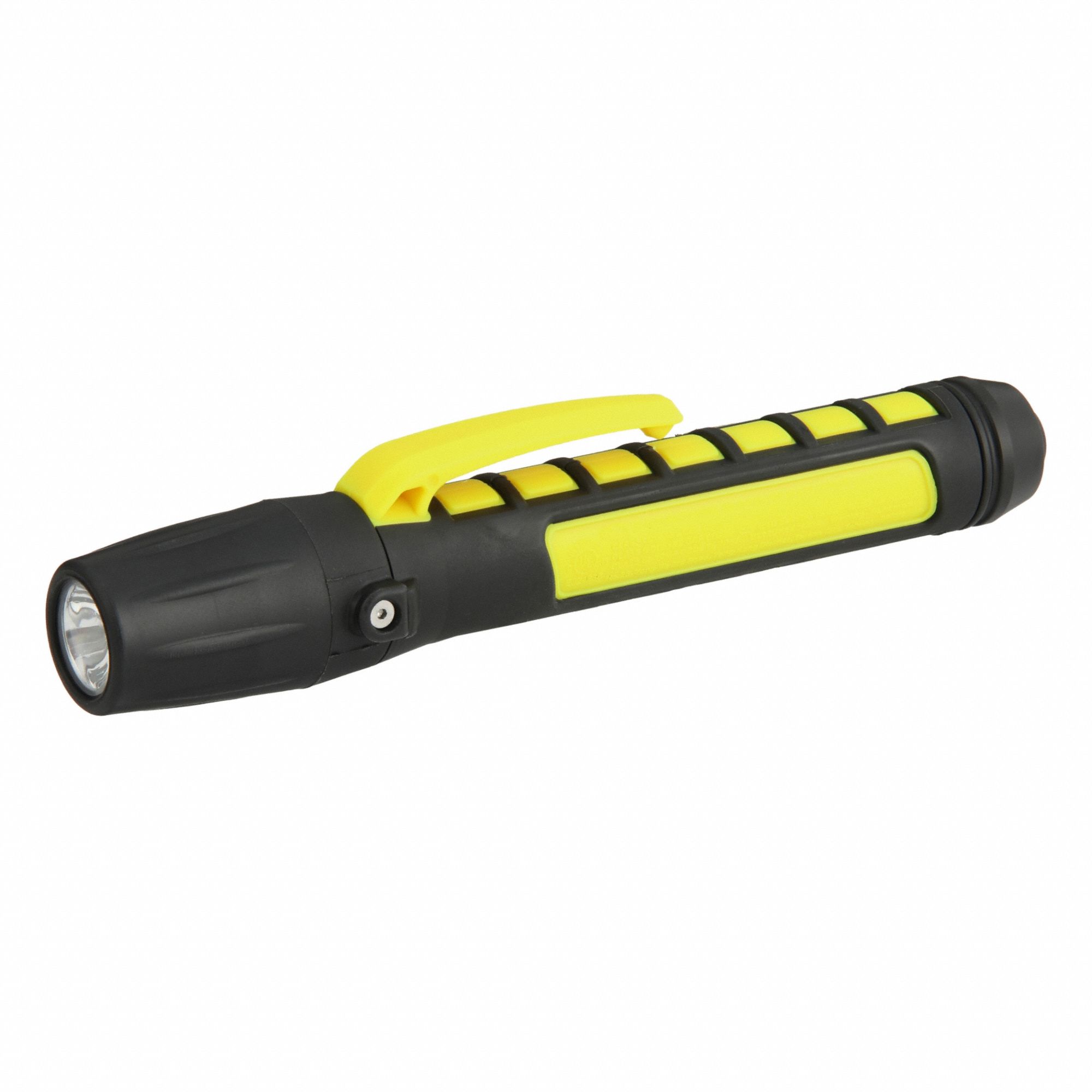 Safety-Rated Penlight: 64 lm Max Brightness, 20 hr Max Run Time, 41 m Max Beam Distance, High, ABS
