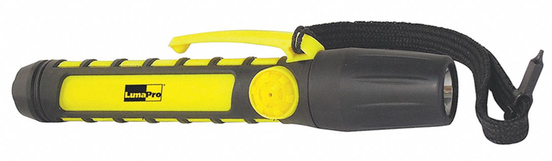 SAFETY-RATED PENLIGHT, 64 LUMENS, 20 HR MAX RUN TIME, 41 M MAX BEAM DISTANCE, HIGH, ABS