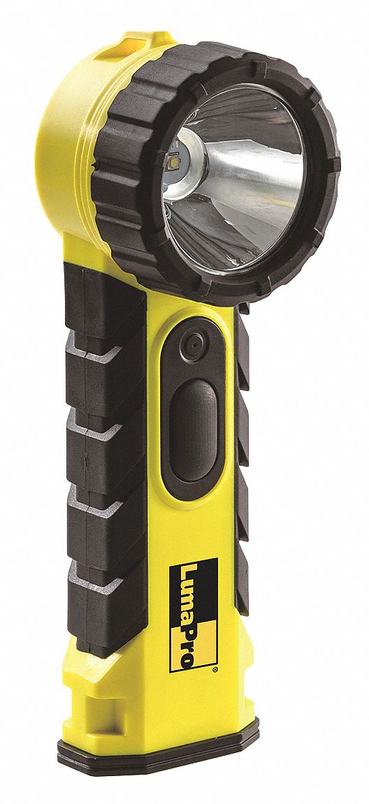 LAMPE DE POCHE DE SÉCURITÉ À ANGLE DROIT, 250LM, 238 M MAX. DISTANCE DU FAISCEAU