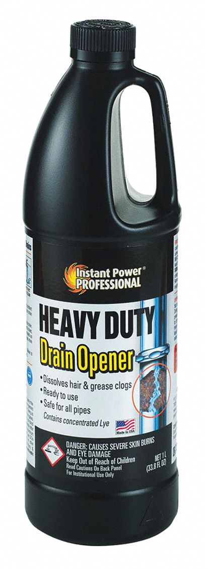  Instant Power Drain Hair Clog Remover 33.8 Oz