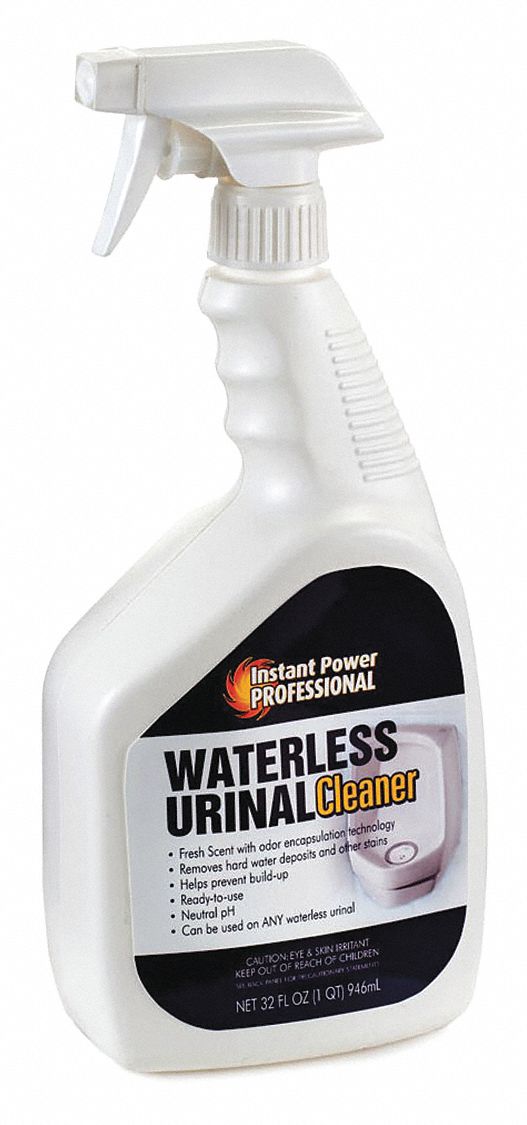 INSTANT POWER PROFESSIONAL Waterless Urinal Cleaner, 32 oz Container Size, Trigger Spray Bottle
