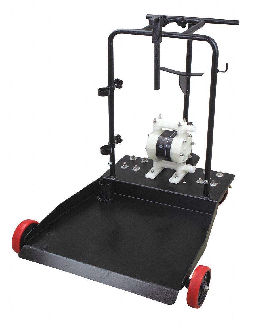 GRAINGER APPROVED Air Operated Drum Pump, Unmetered Dispensing with