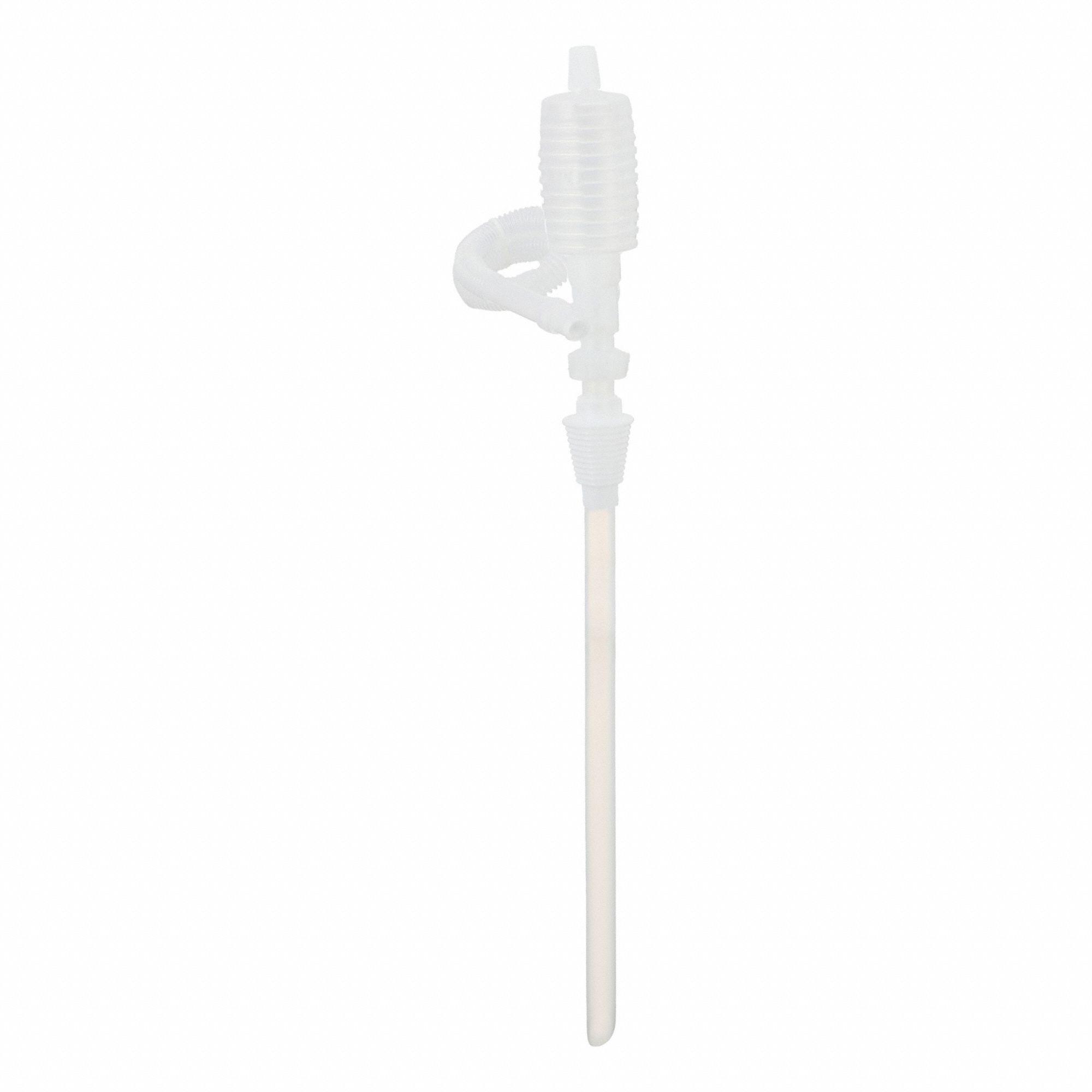 Hand Pump: Siphon, Pump with Discharge Hose & Spout, Piston, Polyethylene
