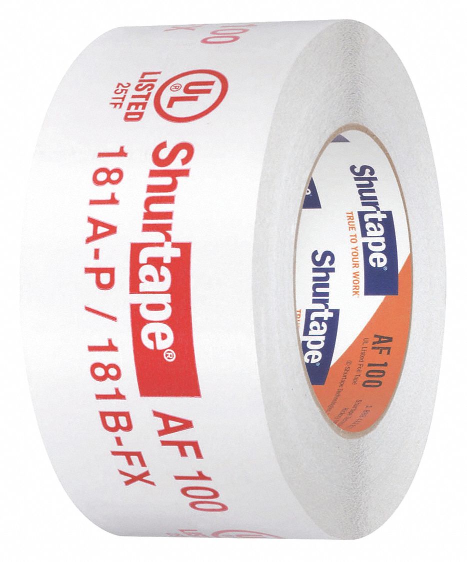 SHURTAPE Tape Backing Material Aluminum, Number of Adhesive Sides 1