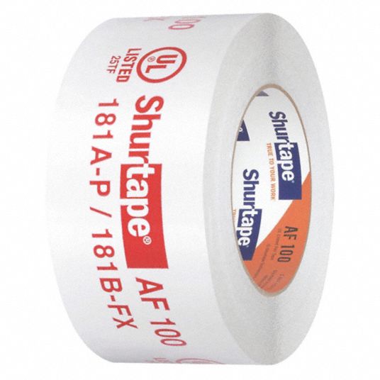 UL-Printed, Shurtape AF 100, Foil Tape - 49XZ45|AF 100 - Grainger