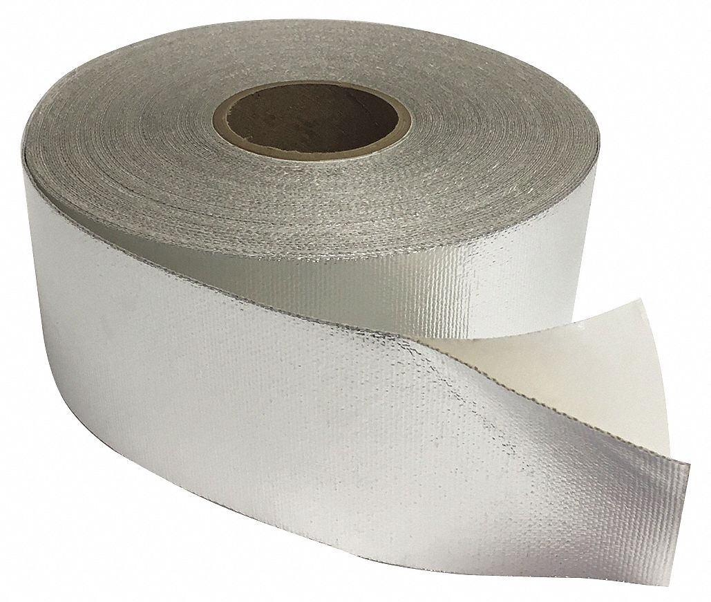 Avsil, 4 in x 50 yd, Foil Tape 49XZ57AVSSTALUMAB4 Grainger
