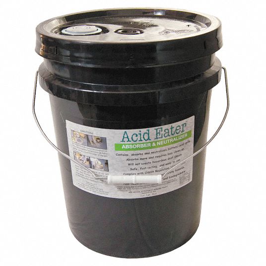 ACID EATER Acid Neutralizer, Neutralizes Acids, Granular, 5 gal