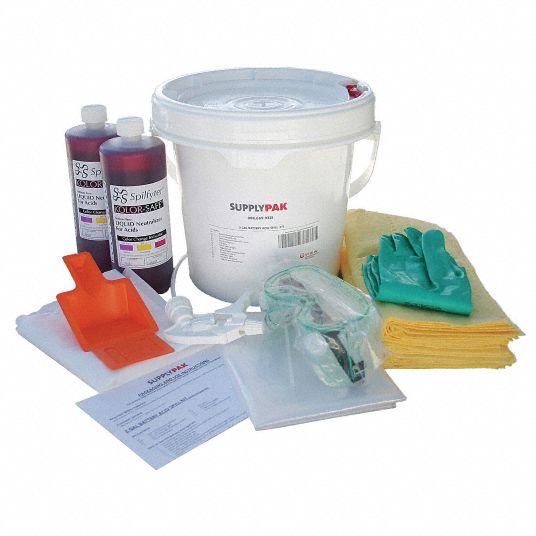 Battery Acid Spill Kit S-19486 - Uline