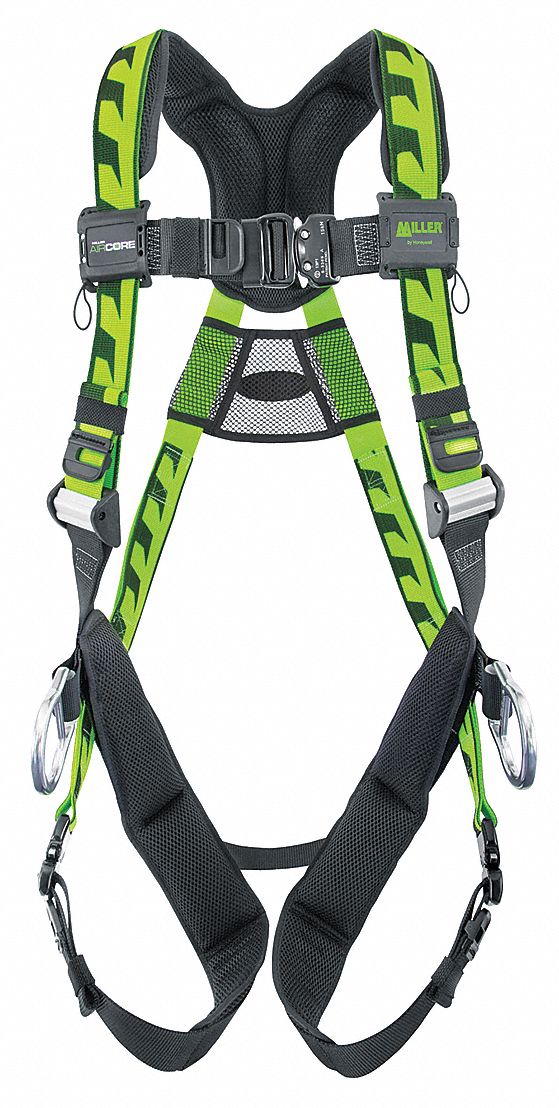 FULL BODY HARNESS, VEST, QUICK-CONNECT, CAM, S/M, PADDED