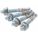 WEDGE ANCHORS, HARDWARE, VESTIL, STEEL, ⅜ IN OVERALL W, BOLLARD/GUARDRAIL/SHELTER, 4 PK