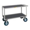 Instrument Carts with Lipped Metal Shelves