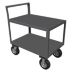 Low-Profile Instrument Carts with Lipped Metal Shelves