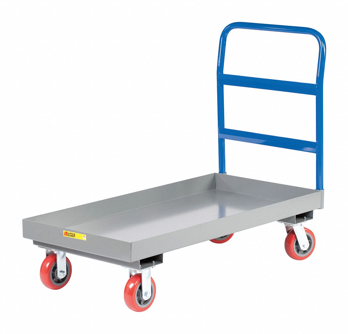 Lip Edge Platform Truck, 3600 lb Load Capacity - Grainger