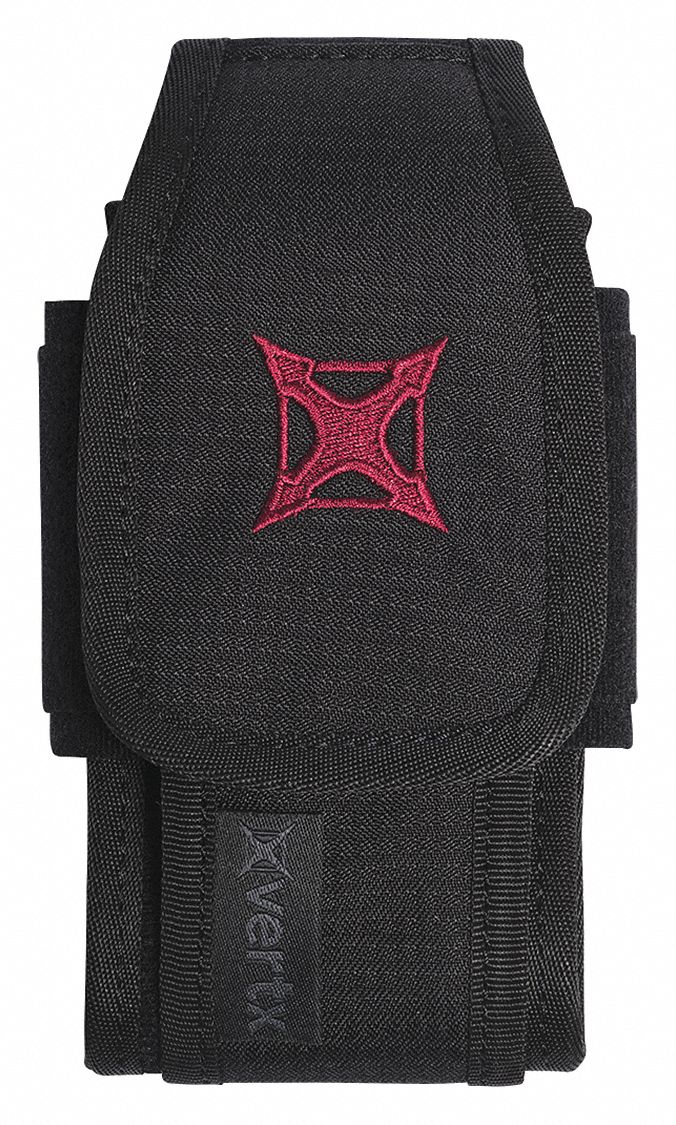 Radio and Phone Pouch, Cordura, Black