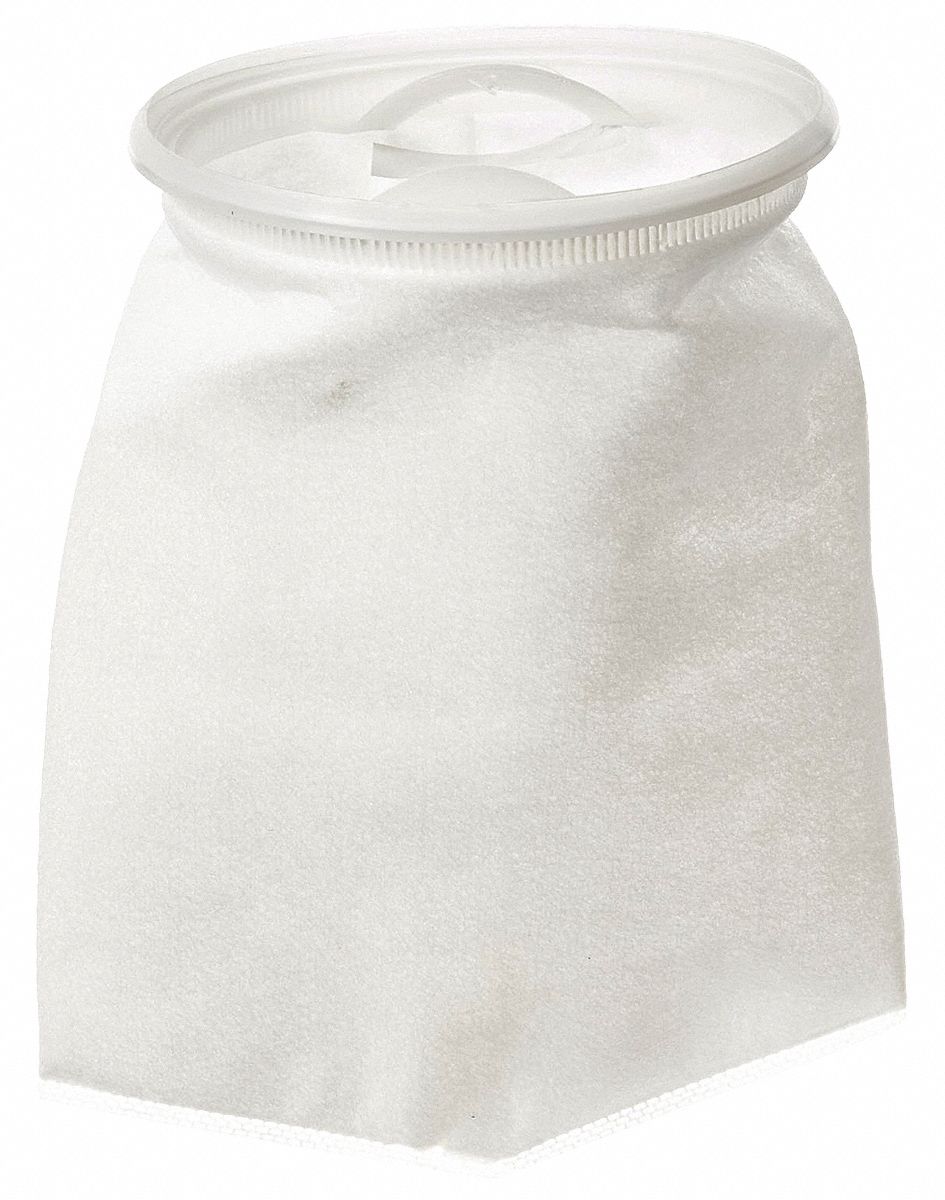 DISPOSABLE FILTER BAG, POLYESTER, 100 MICRON, 6 PK