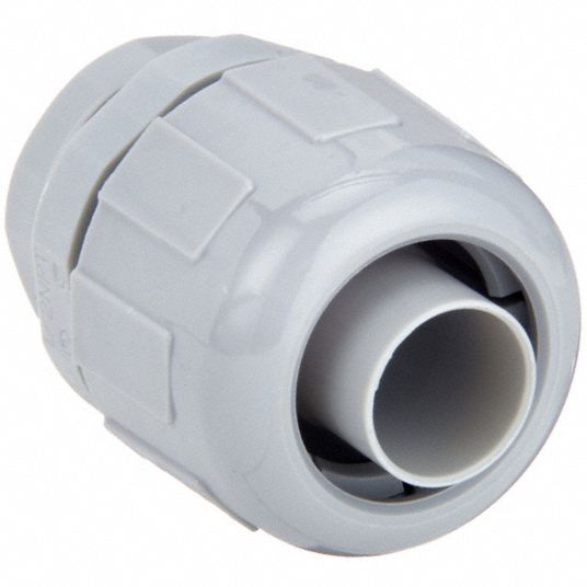 1/2 in Trade Size, Straight, Liquid-Tight Conduit Fitting - 49YK27 ...