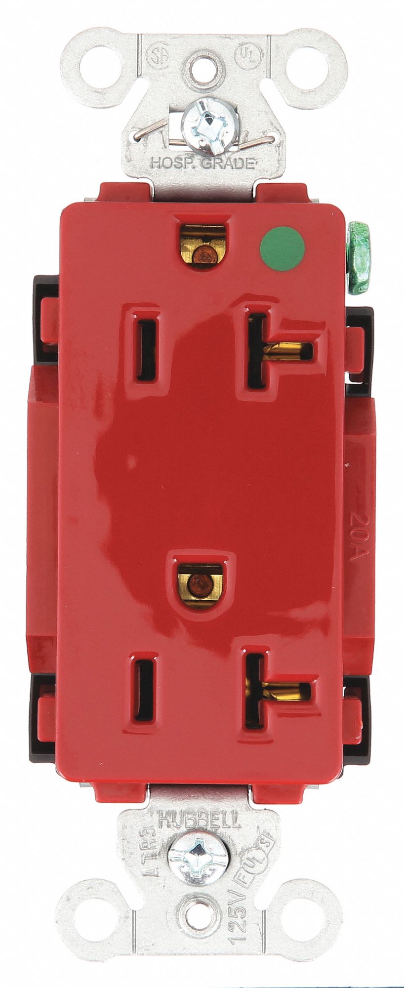 HUBBELL-PRO HOSP,DECO,20A/125V,RG