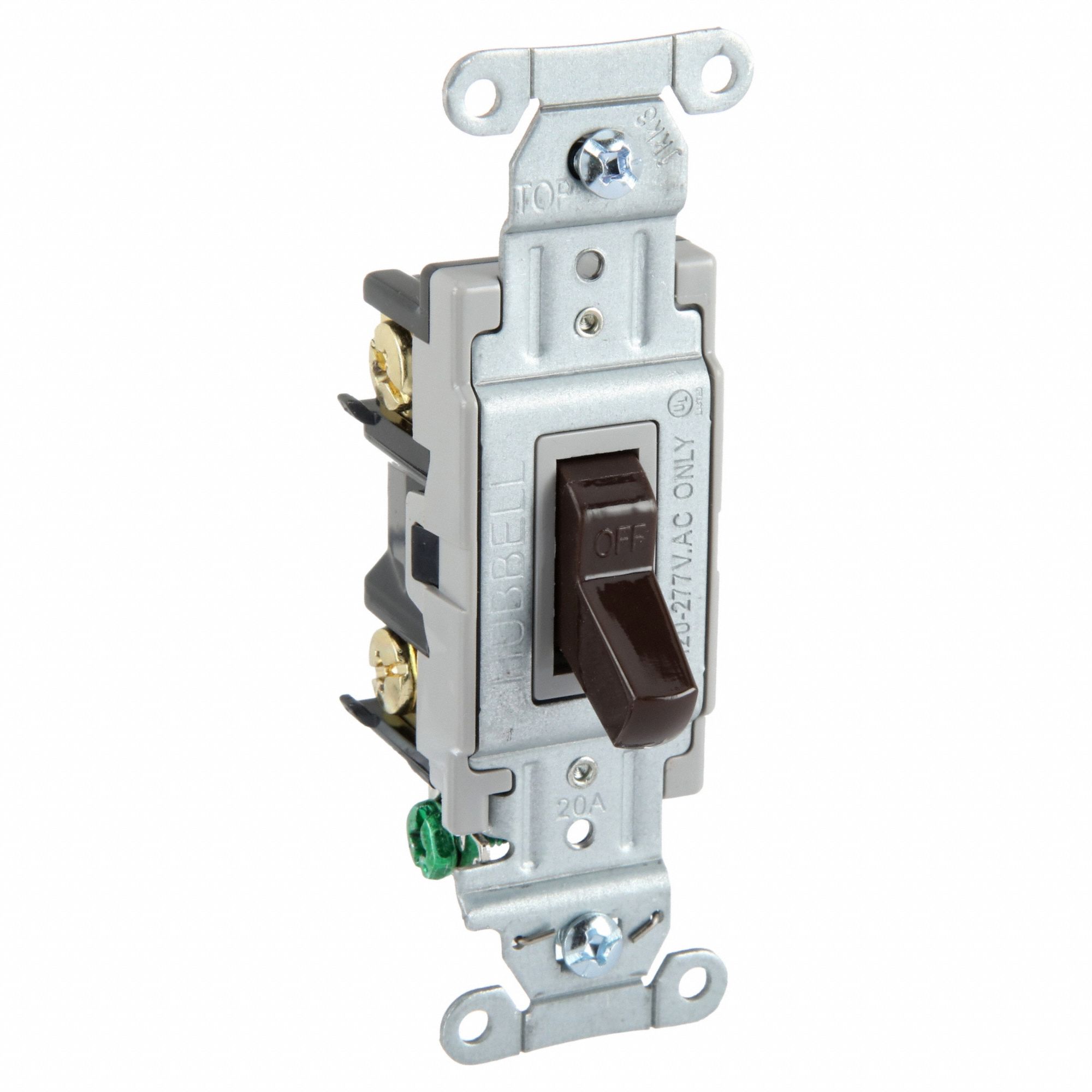 Toggle Switch, Double Pole, Wall Switch 49YL56CSB220 Grainger