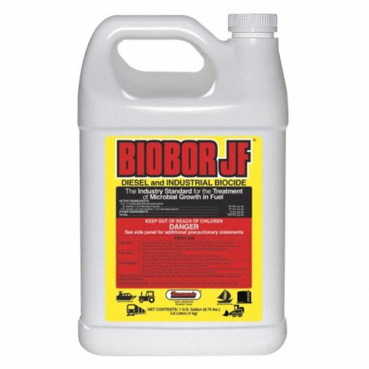 BIOBOR Diesel Fuel Additive: JF, Biocide and Lubricant, 1 gal Container Size