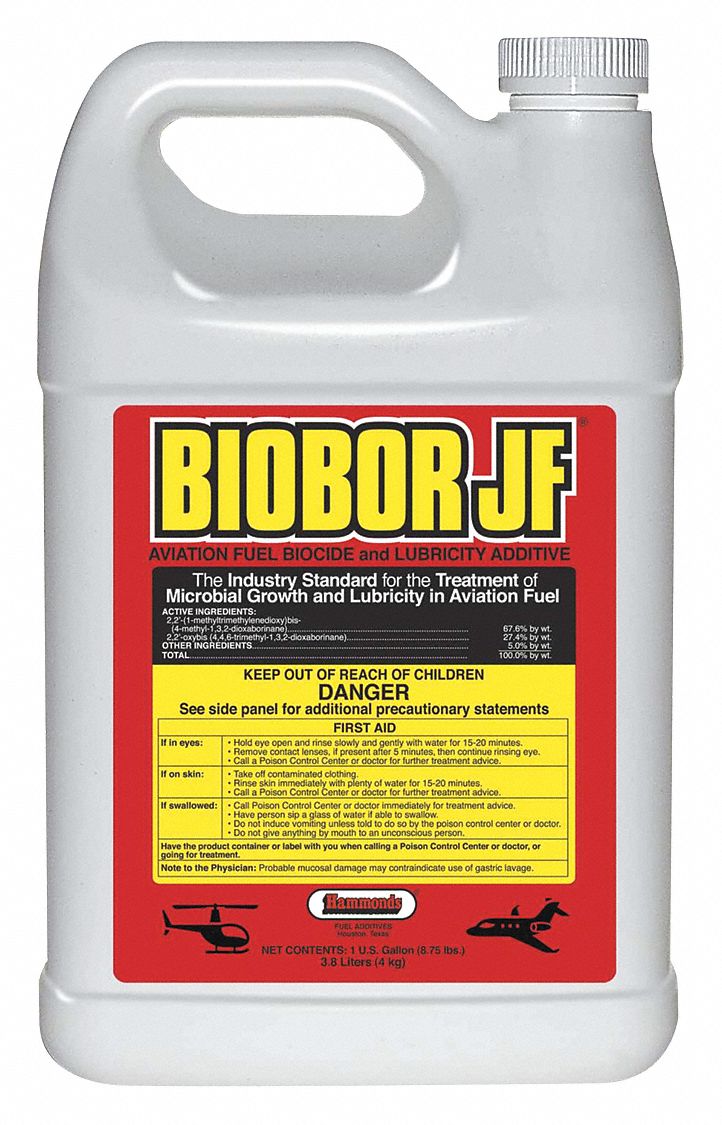 BIOBOR Jet Fuel Biocide, 1 gal. 49YL91BBJUG01USAV Grainger