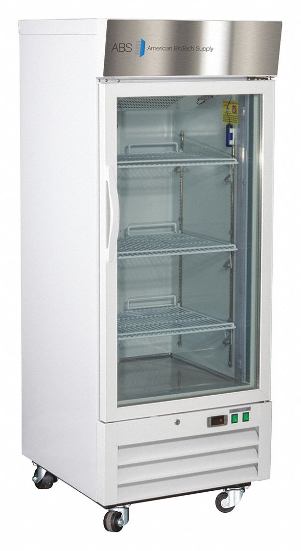Refrigerator: 12 cu ft, Upright, 1°C to 10°C, 29 3/4 in Overall Dp, 1 Doors