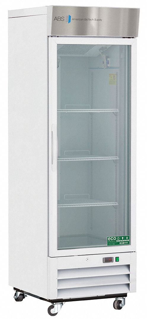 Refrigerator: 16 cu ft, Upright, 1°C to 10°C, 29 3/4 in Overall Dp, 1 Doors