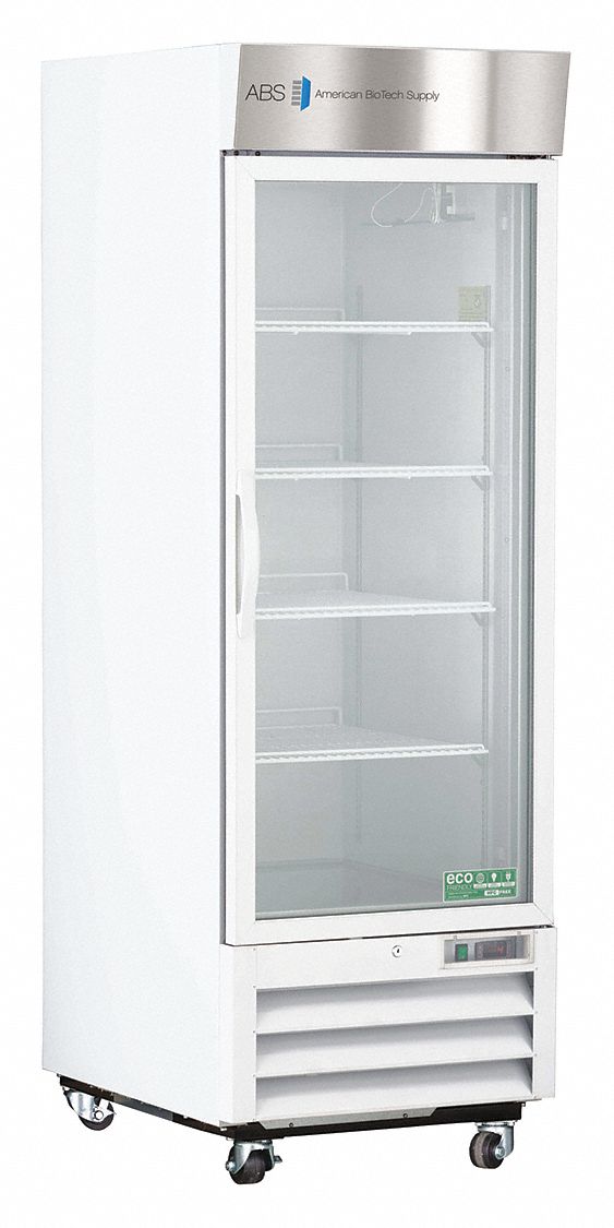 Refrigerator: 23 cu ft, Upright, 1°C to 10°C, 34 3/4 in Overall Dp, 1 Doors