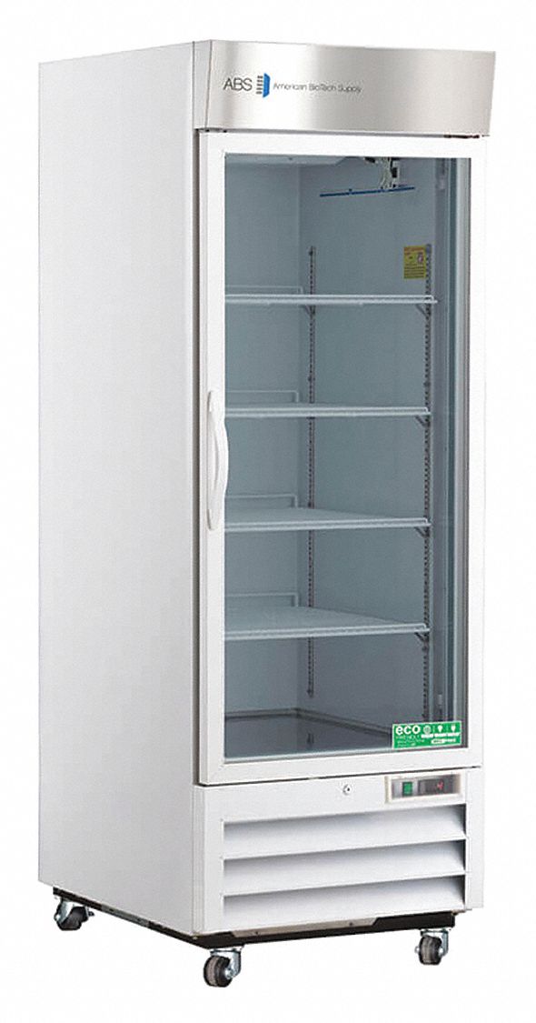 Refrigerator: 26 cu ft, Upright, 1°C to 10°C, 36 1/2 in Overall Dp, 1 Doors