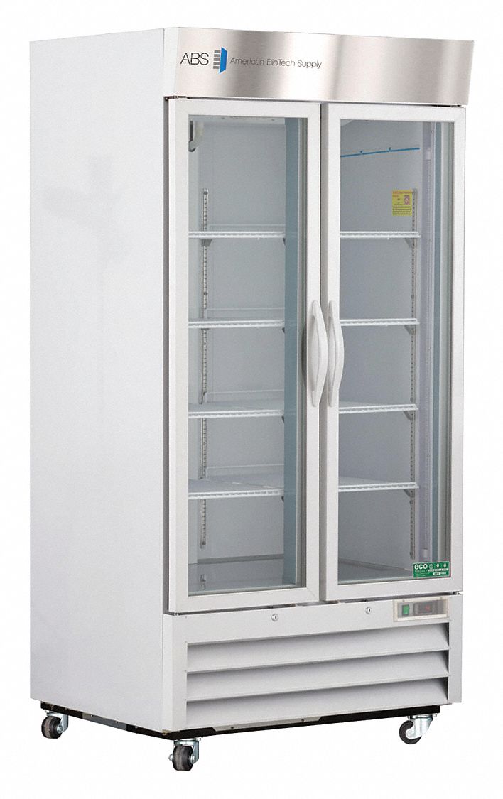 Refrigerator: 36 cu ft, Upright, 1°C to 10°C, 34 3/4 in Overall Dp, 2 Doors