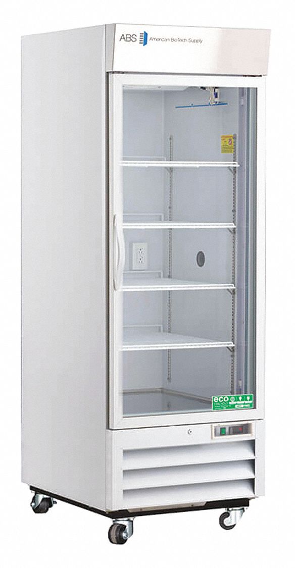 Refrigerator: 26 cu ft, Upright, 1°C to 10°C, 36 1/2 in Overall Dp, 1 Doors