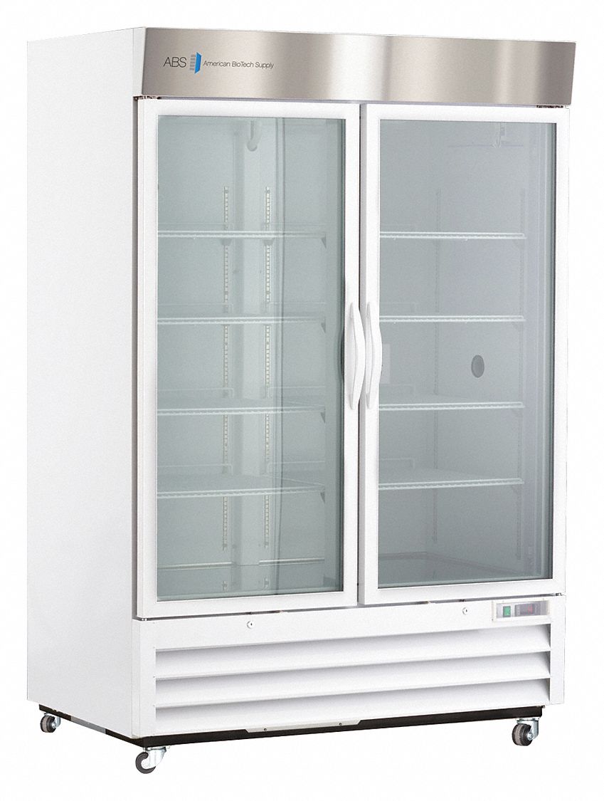 Refrigerator: 49 cu ft, Upright, 1°C to 10°C, 34 3/4 in Overall Dp, 2 Doors