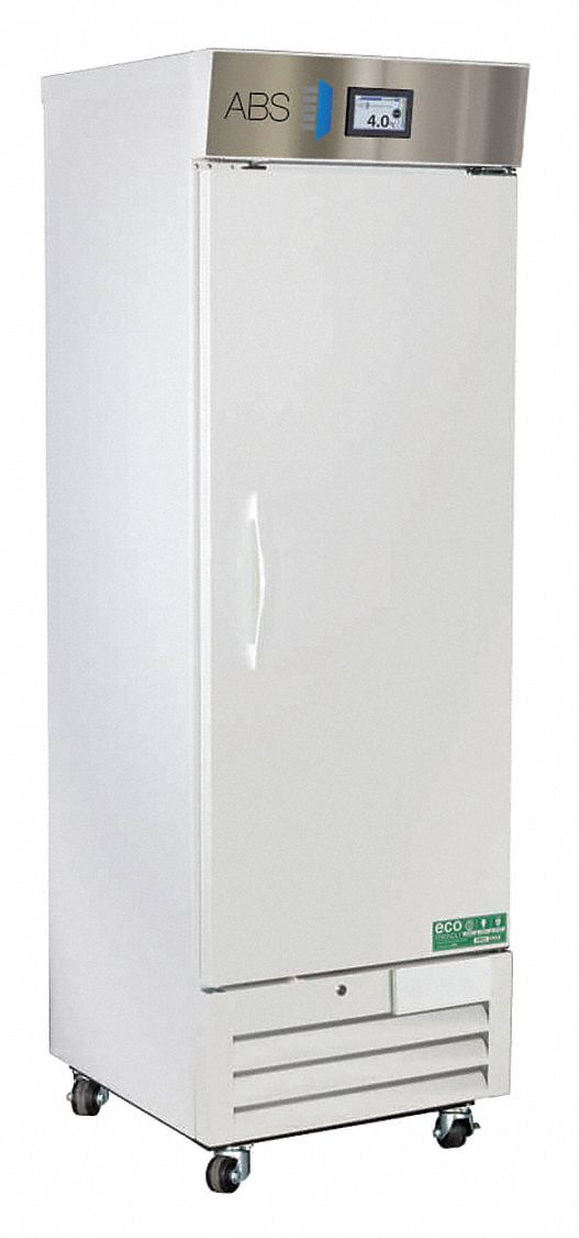 Refrigerator: 16 cu ft, Upright, 1°C to 10°C, 29 3/4 in Overall Dp, 1 Doors