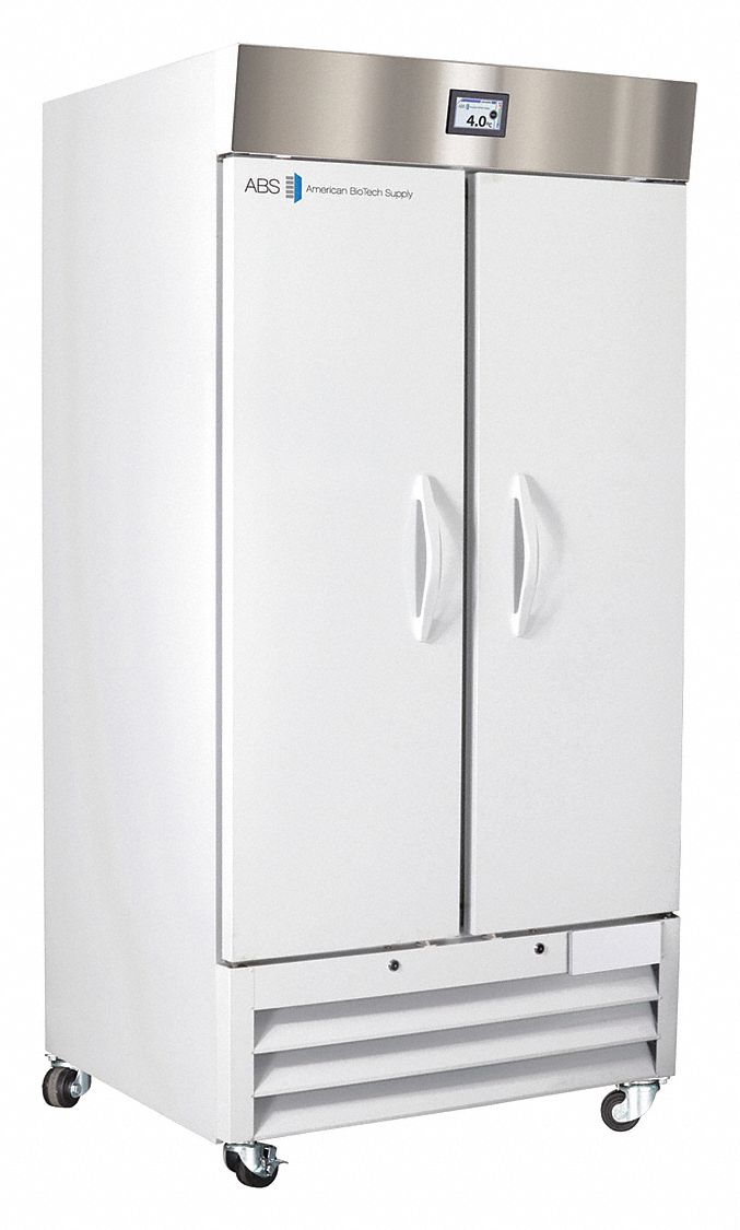 Refrigerator: 36 cu ft, Upright, 1°C to 10°C, 34 3/4 in Overall Dp, 2 Doors